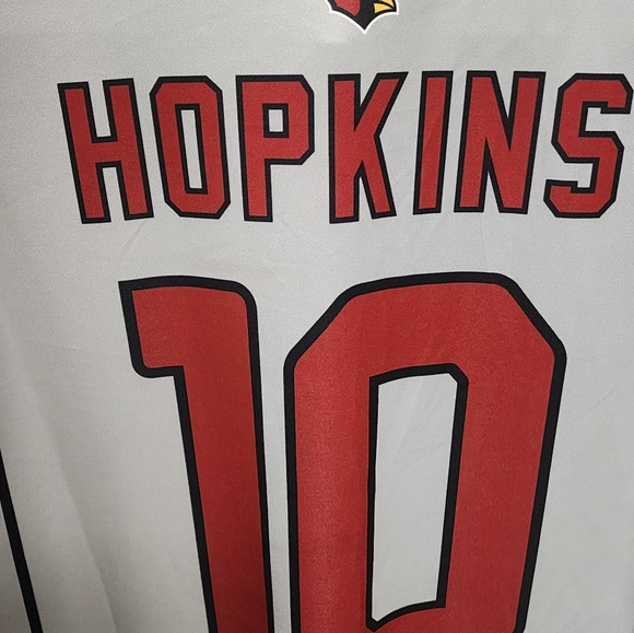 Arizona Cardinals #10 DeAndre Hopkins Nike Onfield Apparel Dri-Fit Large Jersey - Picture 10 of 12
